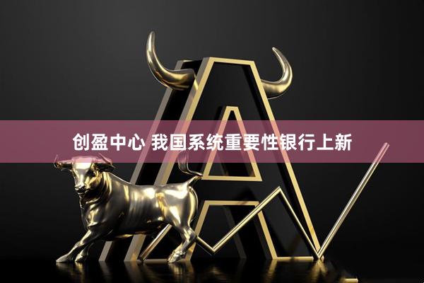 创盈中心 我国系统重要性银行上新